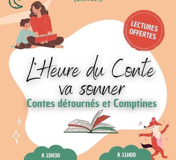 L’heure du conte va sonner – « Contes détournés et comptines »