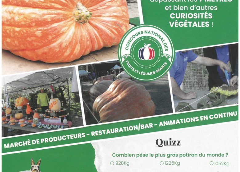 Incroyables Légumes Le 29 sept 2024