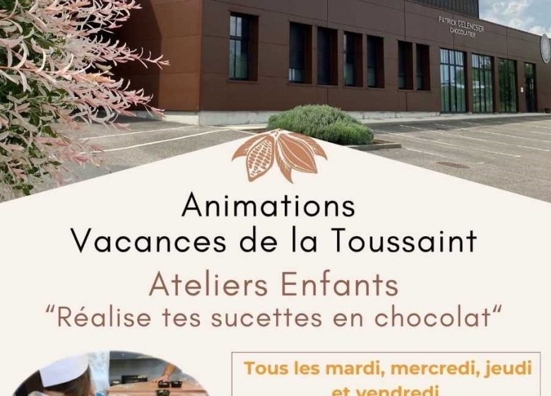 Réalise tes sucettes en chocolat Du 23 au 29 oct 2024