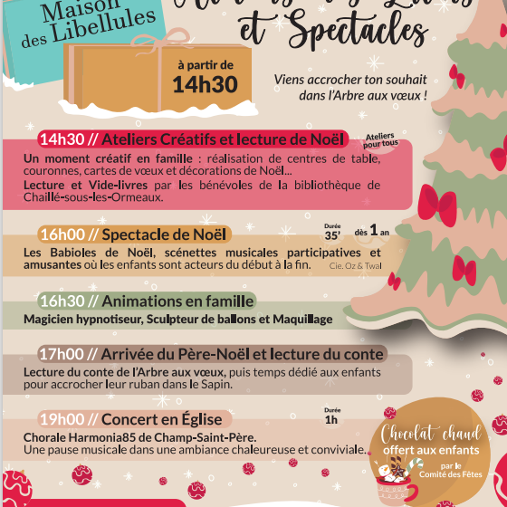 Festivités de Noël à Rives de l’Yon