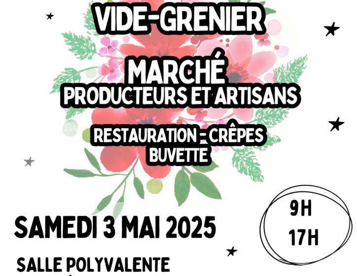 Vide grenier et marché de producteurs