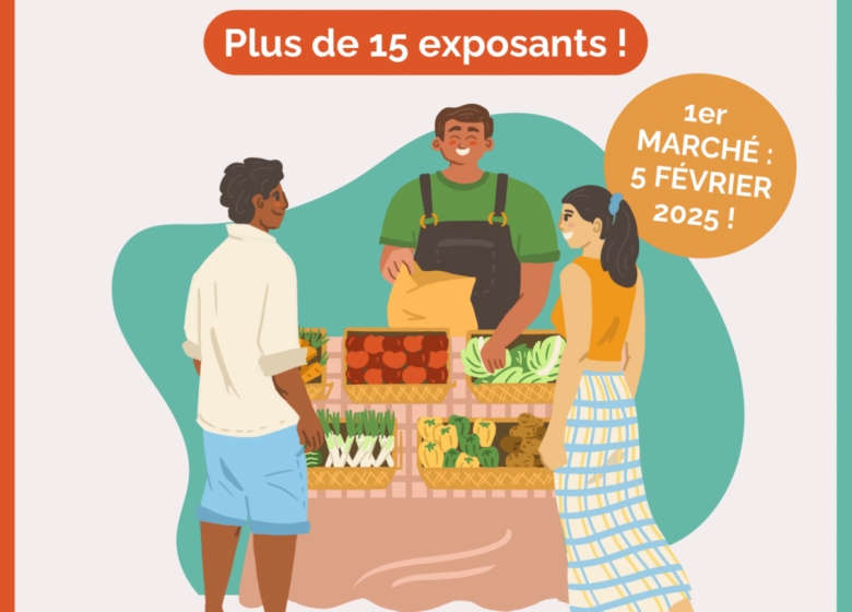 Marché mensuel de producteurs locaux