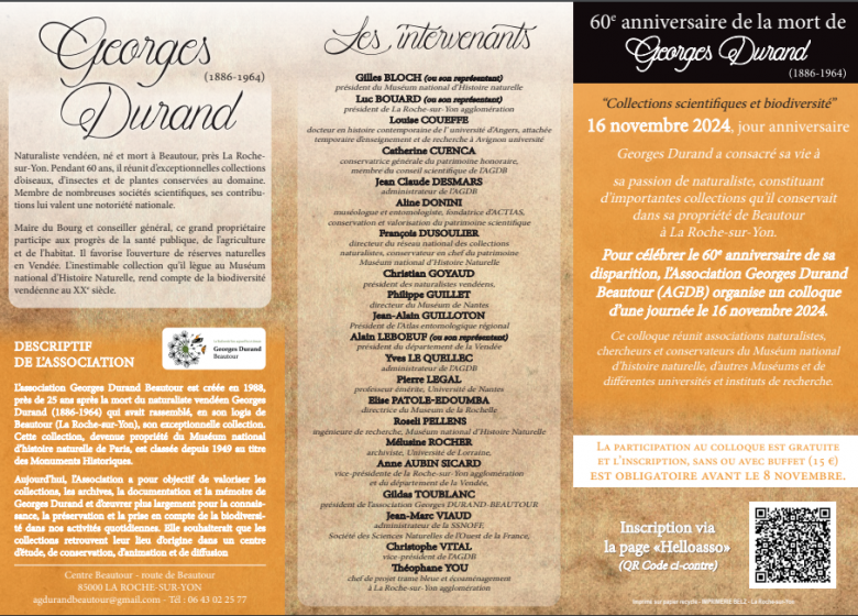 COLLOQUE GEORGES DURAND