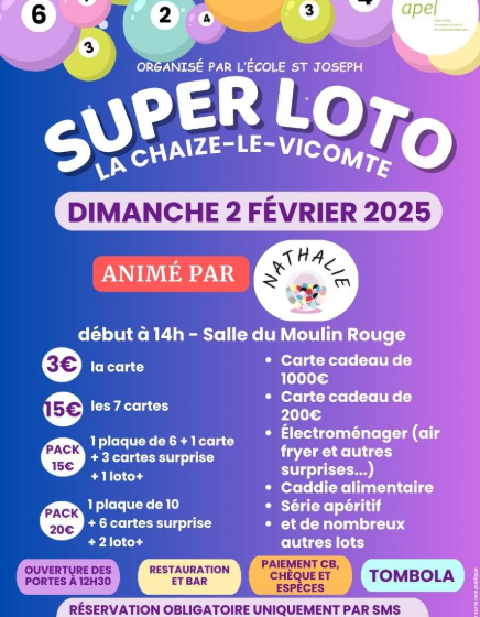 Super Loto Du 2 au 15 fév 2025